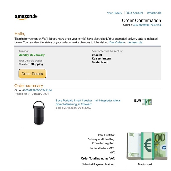 🚫SOLD 🔈Bose Portable Smart Speaker🎵🚫 - Picture 7 of 8